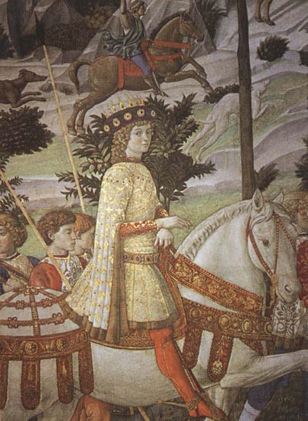 Benozzo Gozzoli,Cavalcade of the Magi